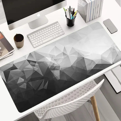 Hot Sell Large Gaming Mouse Pad Multi-size Gamer Mat Abstract XL Computer Cushion Keyboard Desk Non-Slip Rubber Locking Edge Rug