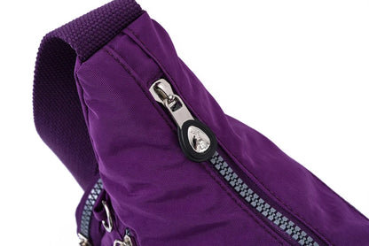 Women's Shoulder bag Nylon Female Travel Handbag Ladies Messenger Bag light CrossBody Bag High-grade Wear-resistant fabric