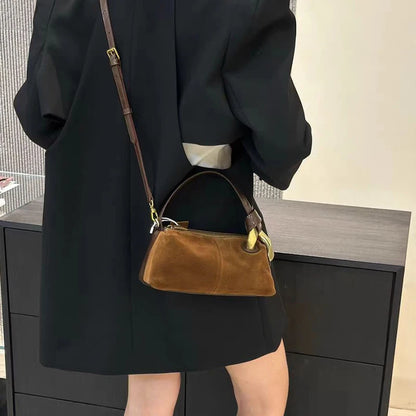 Fashion Shoulder Bag for Women Faux Suede Leather Female Handbags small ladies messenger Crossbody Bags Sac A Main bolsos