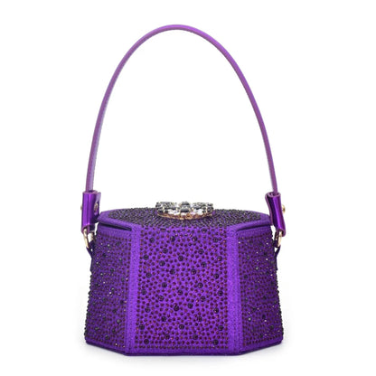 Latest Design Women Nigerian Italian Shoes and Bags Set Decorated with Rhinestone Shoes for Women and Bag 2026 Designer Luxury
