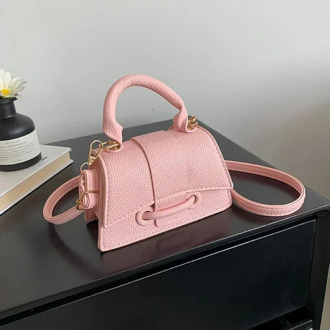 Pu Leather Vintage Women Silver Chic Crossbody Bag Luxury Designer Small Shoulder Bags Fashion Gold Mini Coin Purse Cute Handbag