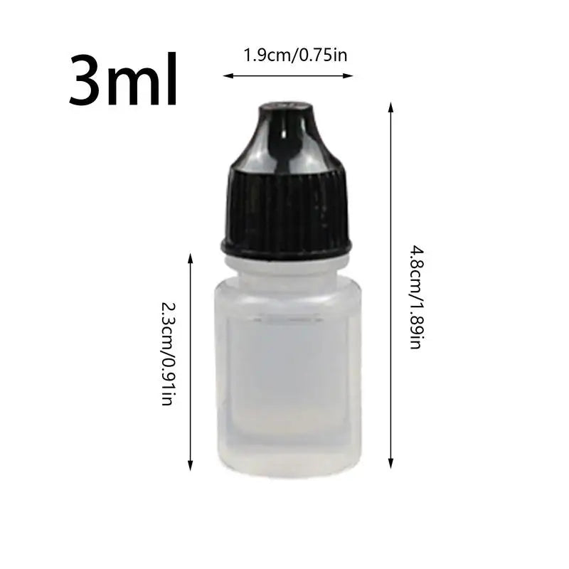 10pcs 3ML Hair Trimmer Oil Clippers Beard Shavers Lubricant Barber Oil For Clippers Reduces Friction  Hair Trimmer Care Oil