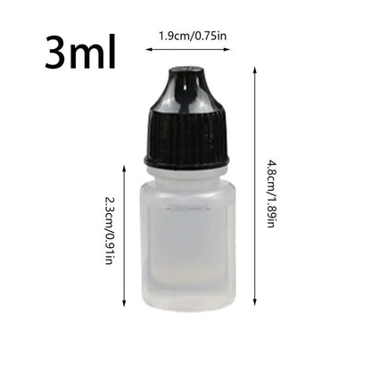 10pcs 3ML Hair Trimmer Oil Clippers Beard Shavers Lubricant Barber Oil For Clippers Reduces Friction  Hair Trimmer Care Oil
