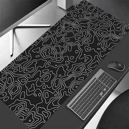 Computer Mouse Pad Strata Liquid Gaming PC Deskmat Laptop Pc Accessory Non-slip soft Mat XXL size Mousepad Large 900x400 Mats