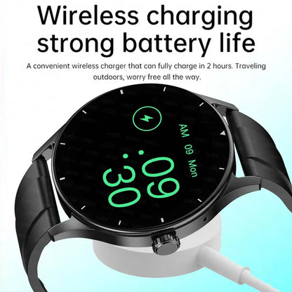 2026 New Smart Watch Women Men Bluetooth Call Sports Fitness Watches Heart Rate Health Monitor Smartwatch Ladies For Android iOS