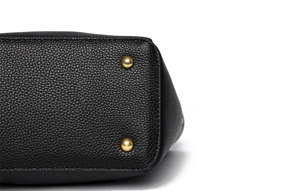 100% Genuine Cow Leather Handbag Women Fashion Elegant Crossbody Bags for Ladies Small Hand Bag Cowhide Shoulder Bags Designer
