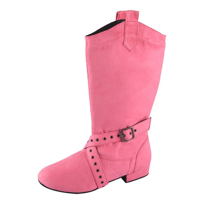 Customized Heel Practice Boots Half Boots Line Dance Boots Soft Suede Bottom Ballroom Party Dance Shoes Black Boots Dancing
