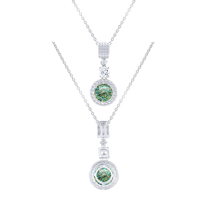 TY 5CT DColor Moissanite 925 Sterling Silver Pendant Necklace Fine Jewelry Necklace Women Fashion Accessories For Party Wedding