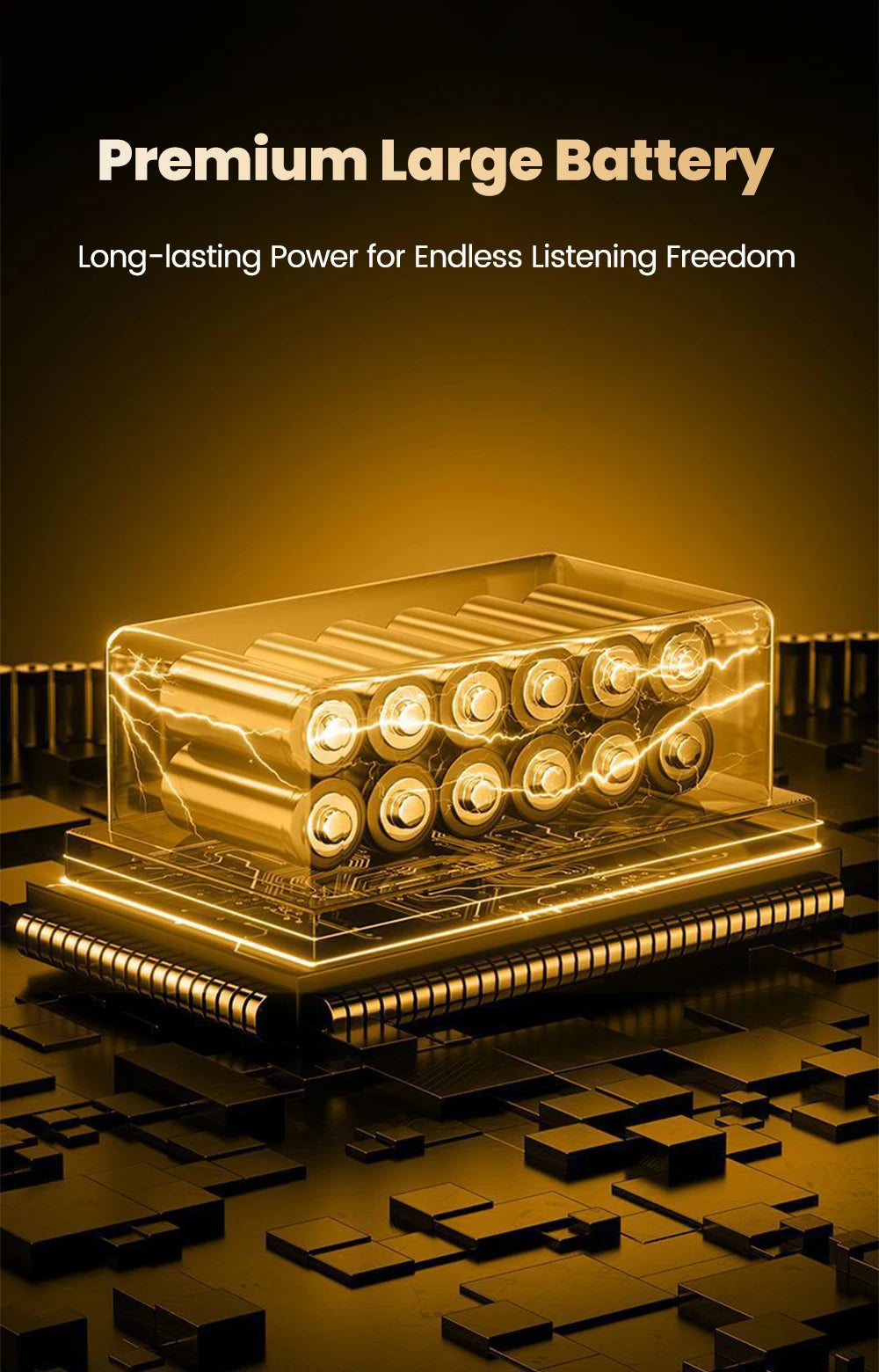 Elough Lavalier Bluetooth Earphones K-song Ear Return LED Screen Card Insertion/Bluetooth Earphones Ultra Long Battery Life