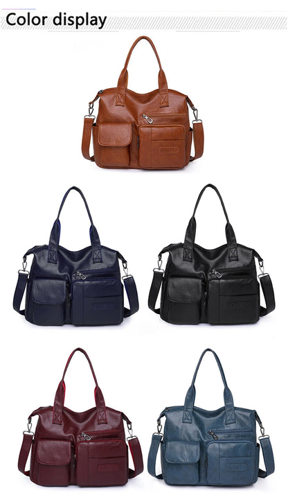 Luxury Designer Handbags Women Purses And Handbags Retro Shoulder Bags High Quality Leather Crossbody Bags for Women 2024 Sac