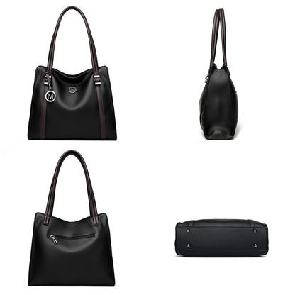 Soft Leather Luxury Handbags Women Bags Designer Shoulder Sac Ladies Large Capacity Top-Handle Bags Shopping Tote Bag Sac A Main