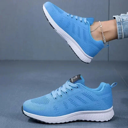 Women's Summer Luxury Brand Breathable Mesh Casual Sports Shoes Trendy Versatile Anti Slip Running Shoes Woman Designer Shoes