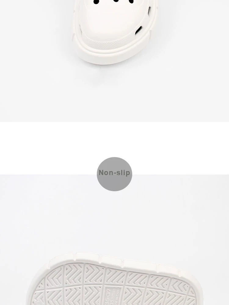 Women's Flat Shoes Non-Slip Slippers Women 7cm Height Sandals Luxury Brand Platform Heels Eva Clogs Fashion Girl Slippers
