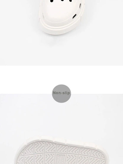Women's Flat Shoes Non-Slip Slippers Women 7cm Height Sandals Luxury Brand Platform Heels Eva Clogs Fashion Girl Slippers