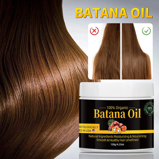 120g Batana Hair Oil Repair Split Ends Nourish Scalp Strengthen Hair Roots for Growth & Shine Hair Care Oil
