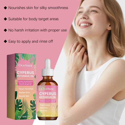 OceAura Inhibit Hair Growth Oil Cyperus Rotundus Extract Prevent Hair Growth Products Moisturizing Skin Aftershave Care Body Oil