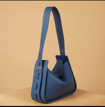 New Genuine Leather Luxury Designer Women Shoulder Crossbody Underarm Bags Cowhide Ladies Large Capacity Tote Bag Fashion Purse