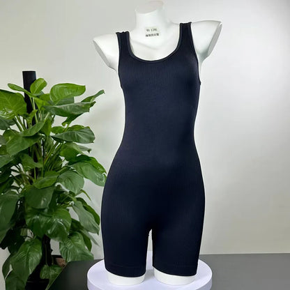 Women's shapewear jumpsuit, seamless shapewear, one-piece swimsuit, yoga fitness suit