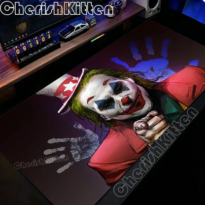 Joker Mouse pad Desk interior Computer Gamers Locking Edge Non-slip Mouse Pads XXL 40x90cm Keyboard PC accessories Desk mat