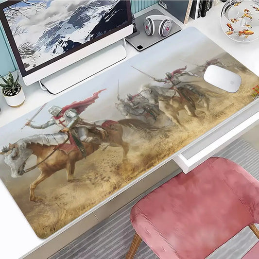 Age Of Empires Gaming Mouse Pad E-sports Gaming Mouse Pad Oversized Personalized Desk Pad Keyboard Mouse Pad Non-Slip Desk Mat
