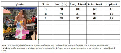 Sexy Mini Dress Women Summer New White Fashion O-Neck Streetwear Print Sleeveless Dress Strap Backless Casual Slim Elegant Dress