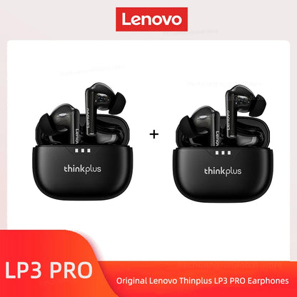 Original Lenovo Lp3 Pro TWS Earphones Wireless Bluetooth 5.3 Earbuds HIFI Sound Noise Reduction HD Call Low Latency Headphones