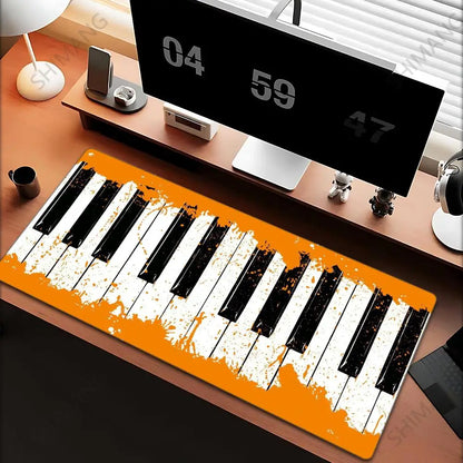 Trend Vintage Music Notes Piano Gaming Mouse Pad PC Laptop Gamer Mousepad Anime Antislip Mat Keyboard Desk Mat For Overwatch