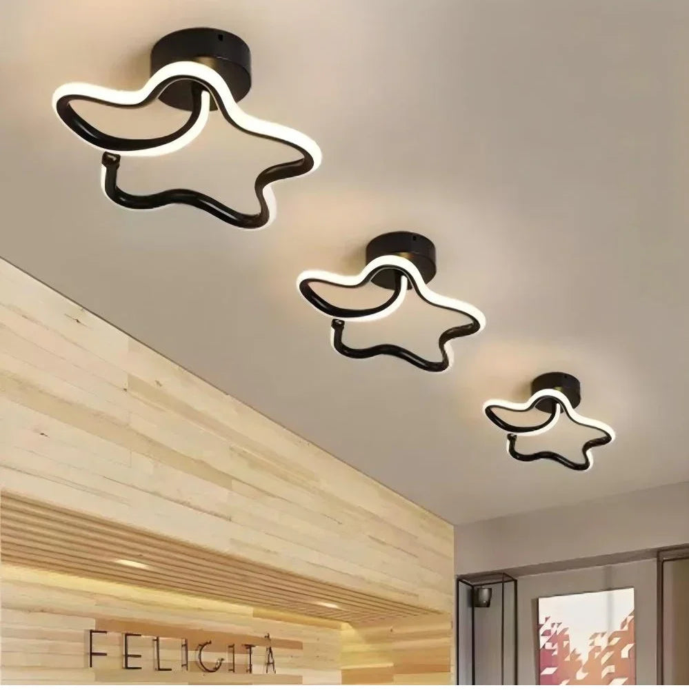LED Strip Aisle Ceiling Lights Modern Minimalist Living Room Lamps For Balcony Entrance Staircase Home Decor Fixtures lighting