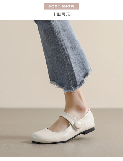 Women French Pointed Toe Flat Shoes Summer Fairy Style Patchwork Casual Shoes Elegant Shallow Footwear Matching Dresses Daily