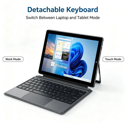 10.1 inch 4GB RAM 128GB ROM Cube Iwork20 Laptop Tablet PC IPS Display CPU Intel Core N4020 CPU Intel HD Graphics 1920x1200 Pixel
