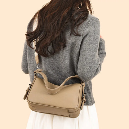 100% Genuine Cow Leather Luxury Handbags Women Bags Designer Ladies Crossbody Shoulder Bags for Women Top Quality Sac A Main New