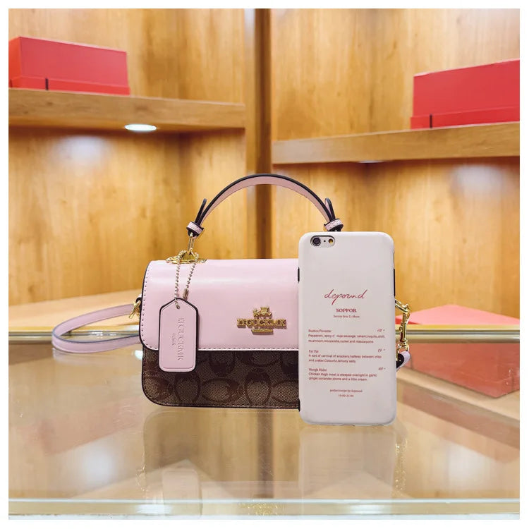 Advanced Women's Bag 2026 New Trendy Retro Small Square Bag Casual Versatile Women's Luxury Hand-Held Shoulder Crossbody Bag