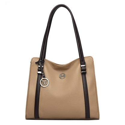 Soft Leather Luxury Handbags Women Bags Designer Shoulder Sac Ladies Large Capacity Top-Handle Bags Shopping Tote Bag Sac A Main