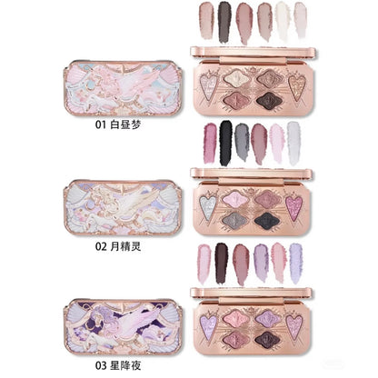 Flower Know Makeup Set Little Angel Collection Make Up Gift Box Eye Shadow Blush Matte Lipstick Highlighter Full Kit All In One