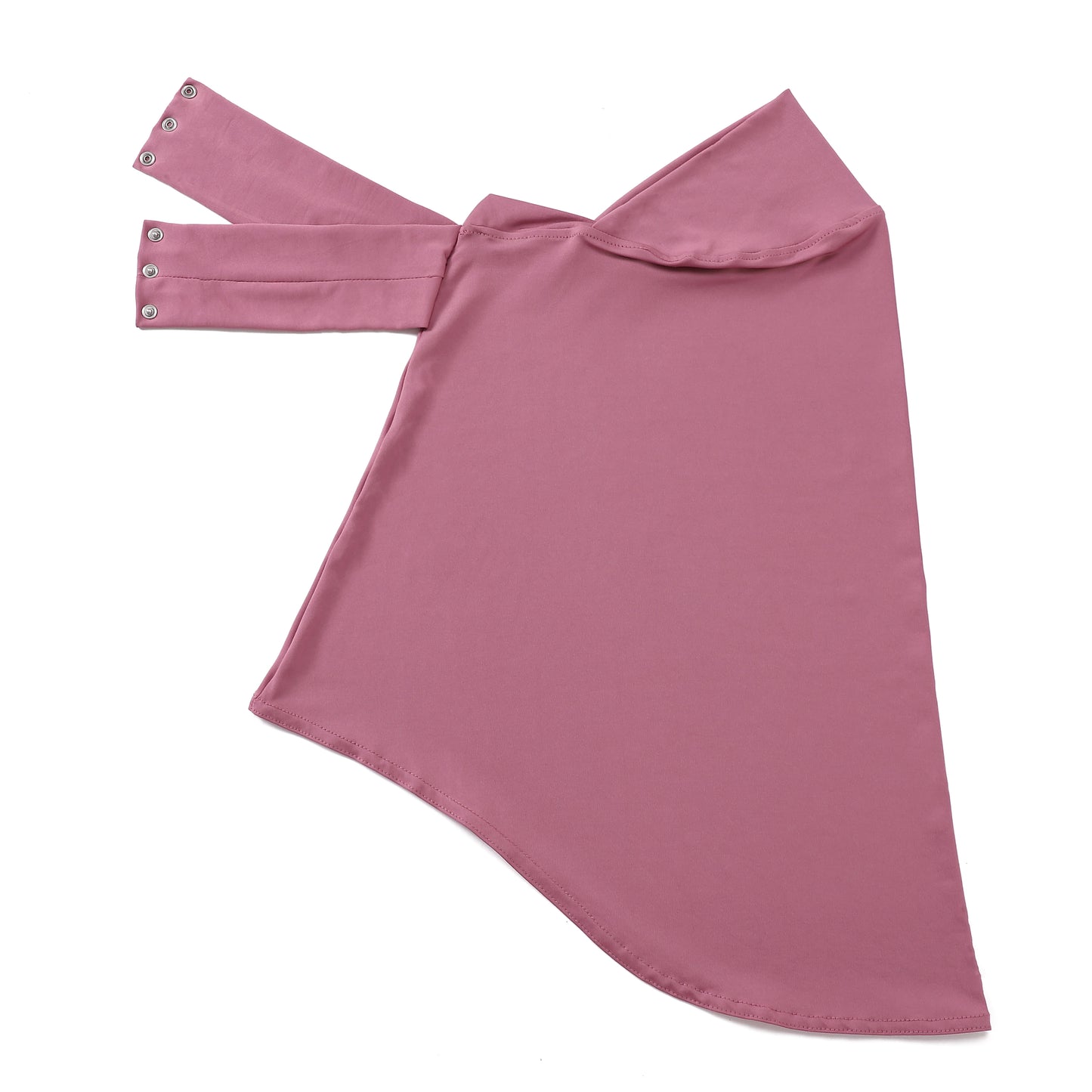 Ready To Wear Full Cover Inner Instant Hijab Premium Quality Jersey Scarf With Tie Back Buttons Muslim Women Turban Caps