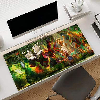Cartoon Movies G-Goat Mouse Pad Anti Slip Rubber Edge Locked Thickened Laptop Gaming Desk Mat