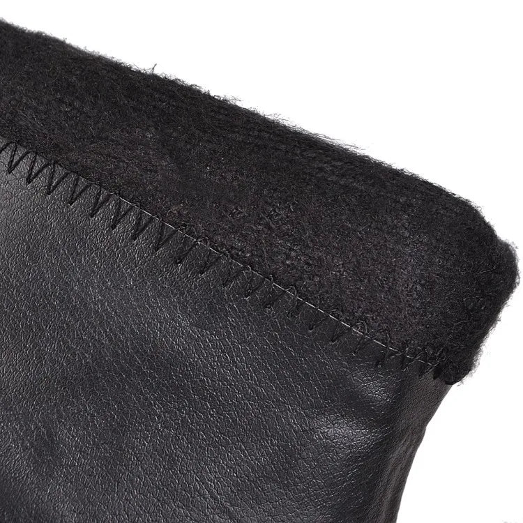 Fish Scales Pattern Leather Boots Women Custom Pointed Toe Thick High Heel Ladies Ankle Boots Fashion Dress Shoes Women  WSH3463