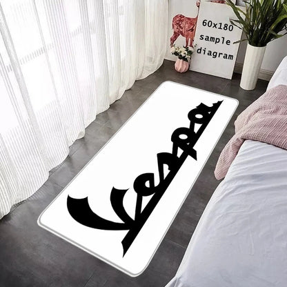 House Entrance Doormat Motorcycle Hallway Carpet Living Room Rugs V-Vespas Foot Carpets Bath Rug Floor Mats Non-slip Home Decor
