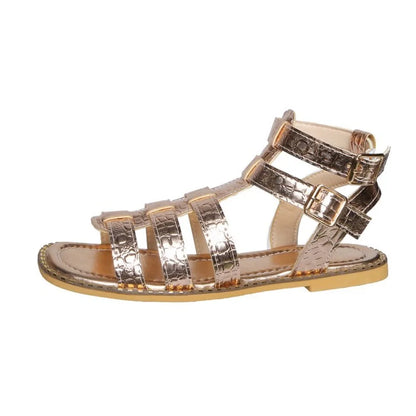 Summer New Roman Style Ankle Strap Women's Sandals Fashion Hollow Solid Casual Lightweight Comfort Women Shoes Zapatos De Mujer