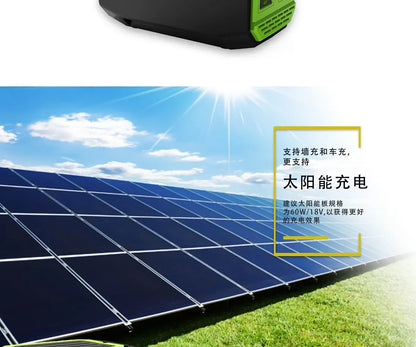 145Wh/173Wh 200W Portable Power Station 220V/110V Solar Generator Outdoor Emergency Mobile Power Bank For Camping Power LED