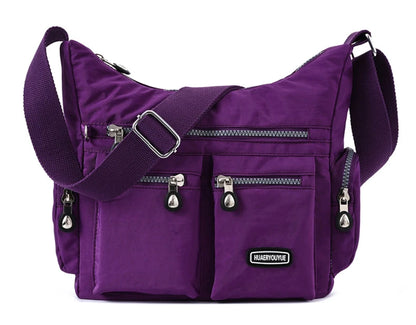 Women's Shoulder bag Nylon Female Travel Handbag Ladies Messenger Bag light CrossBody Bag High-grade Wear-resistant fabric