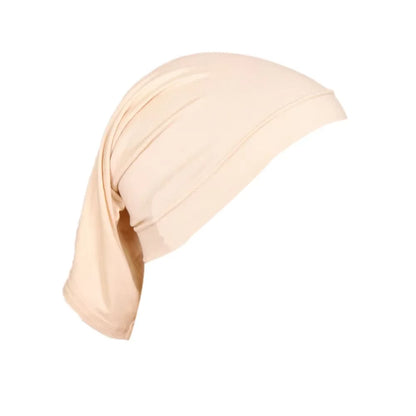 Muslim Underscarf Turban Hijab Ninja Inner Hat Women Chemo Cap Hair Loss Cover Bonnet Instant Bonnet Femme Musulman Headband