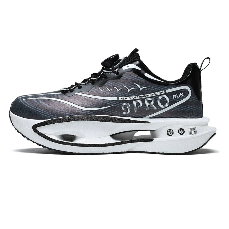 Unisex Running Shoes 2025 New Lightweight Cushioning Thick Sole Sports Training Sneakers Daily Wear Tennis Shoes for Men Women
