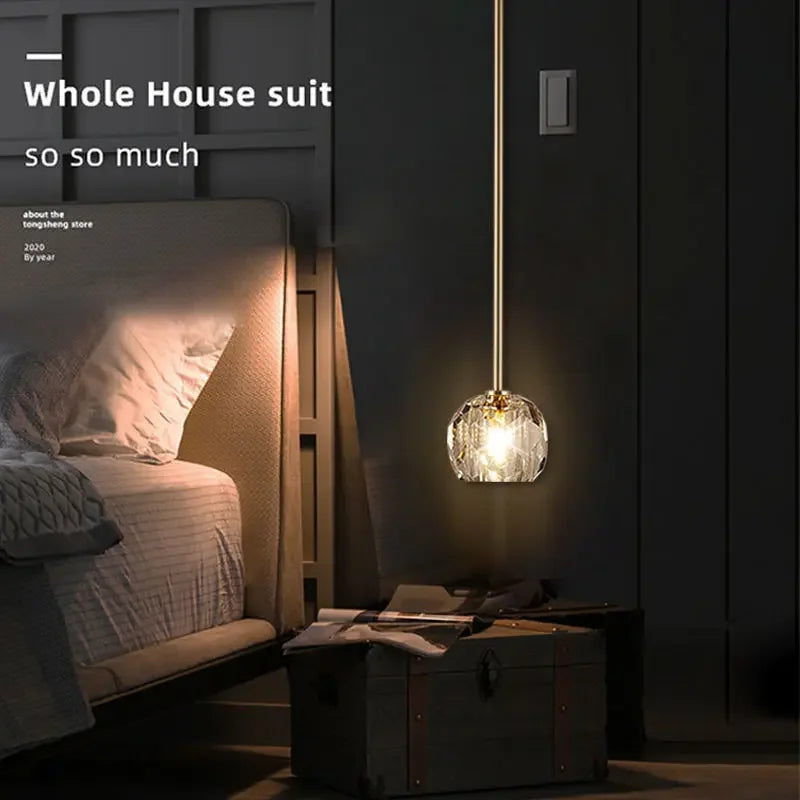 For Home Pendant Lamps Indoor Living Dining Room Bedroom Besides Chandelier Lights Decorative Led Modern Nordic Simple Lighting