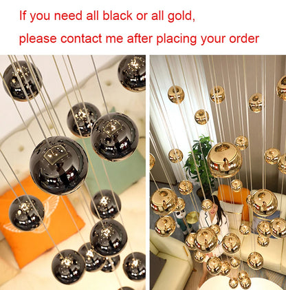 Modern Crystal stair chandelier lights indoor lighting Ceiling lamp hanging light led Chandeliers for living room indoor lightin