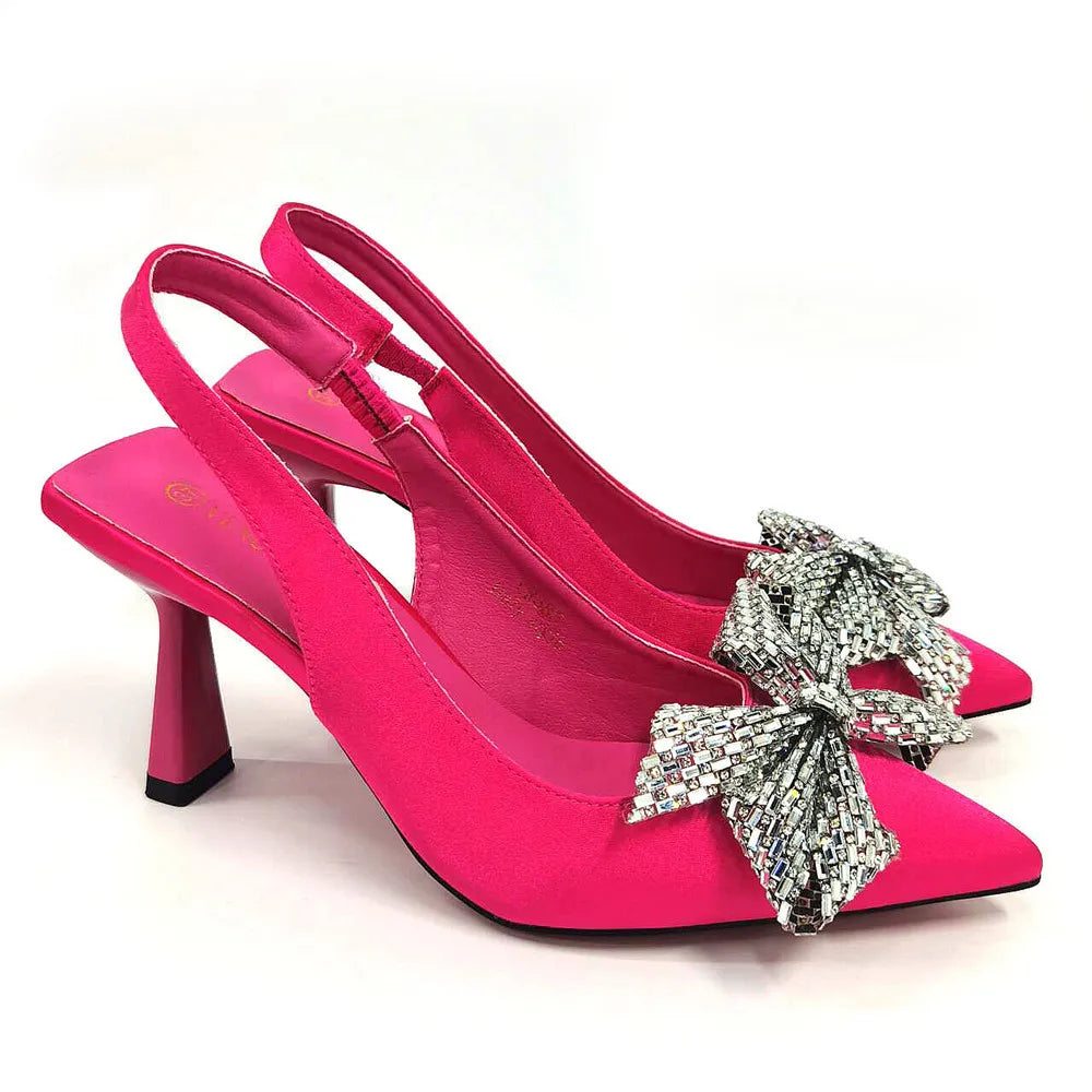 Excellent Italian Hollow Design Women Shoes Matching Bag in Silver Color Mature African Ladies Comfortable Sandals for Party