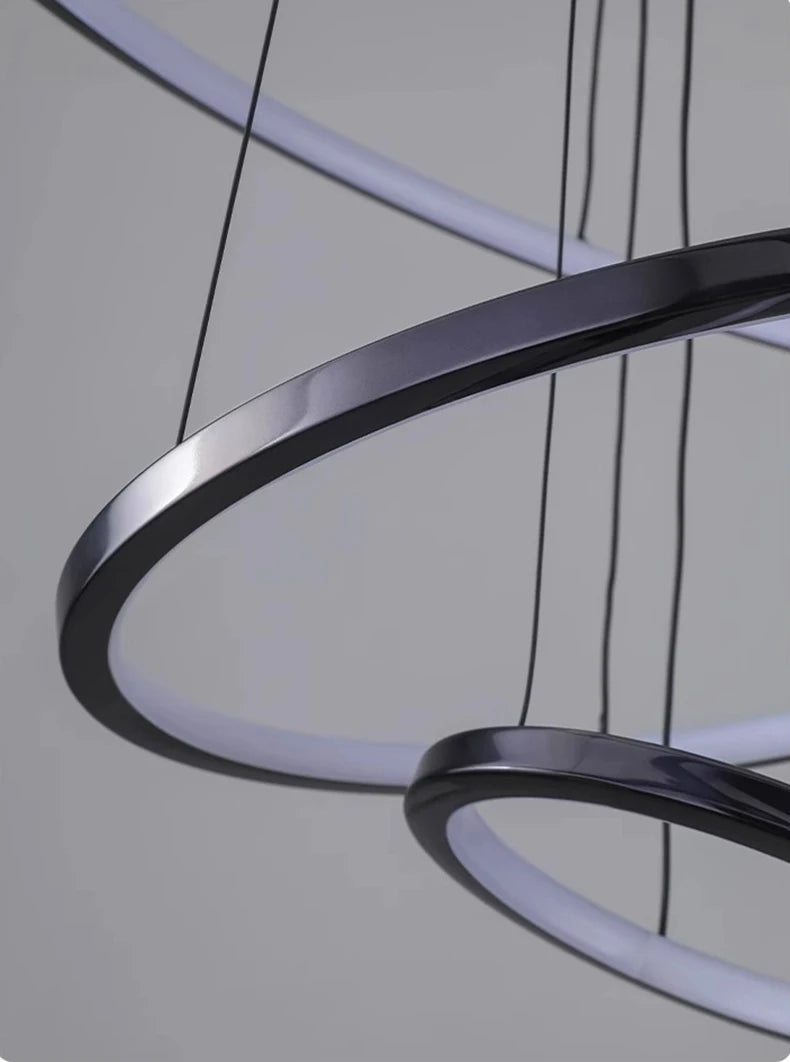 Nordic home decoration, stair chandelier, living room and dining room Pendant lights, ceiling light, indoor lighting