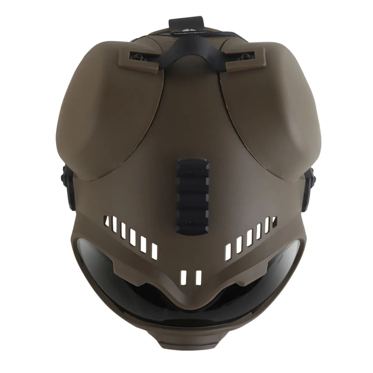 ATUBAN Tactical Dog Military Hunting Training K9 Helmet, Large Dog Patrol Dogs Sheepdog Pet Motorcycle Protective Helmet Goggles