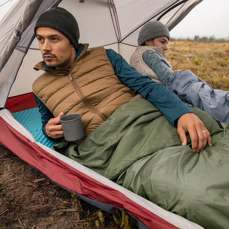 Naturehike Sleeping Bag LW180 Ultralight Cotton Sleeping Bag Waterproof Hiking Sleeping Bag Summer Outdoor Camping Sleeping Bag