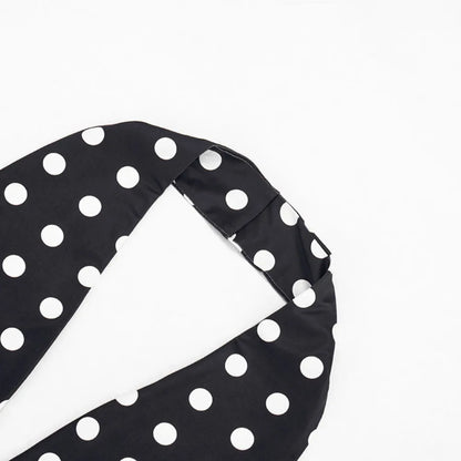FLARORA Sexy Polka Dot Print Jumpsuits Woman Hipster Halter Sleeveless Backless Hollow Skinny Jumpsuit Hottie Party Streetwear